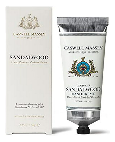 Crema De Manos Sandalwood Con Shea Y Aloe, 2.25 Oz.