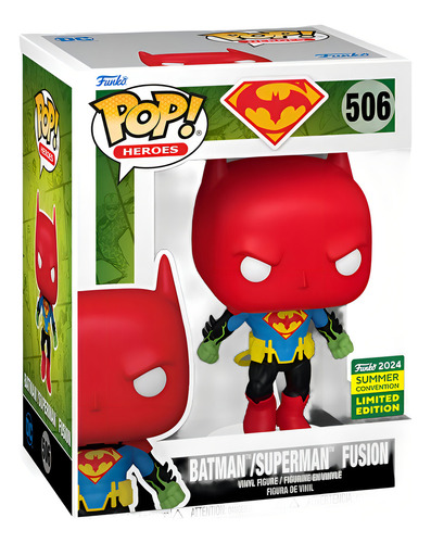 Funko Pop Batman/superman Fusion #506 Sdcc 2024 Summer Conve