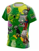 Comprar Polo Plantas Vs Zombies Sublimado 100% Poliester Mod.3