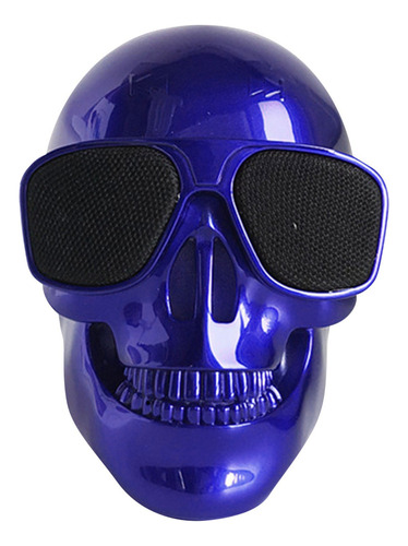 Altavoz Portátil E Inalámbrico Con Forma De Calavera Con For