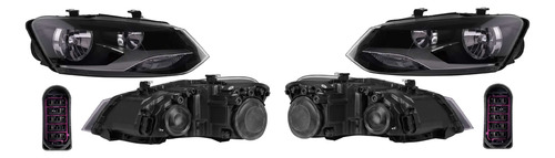 Par Faros Vw Polo Elec Doble As P/halogeno 2021 2022 Depo