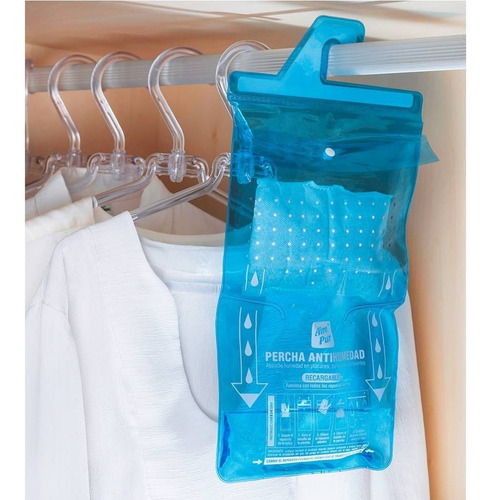 Antihumedad Percha Placard Aire Pur Protege Ropa