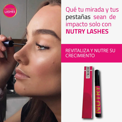 Imagen 8 de 10 de Nutry Lashes Serum Para Pestañas! Mucho Mejor Que Dabalash!