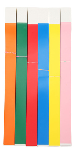 Pulseras Adhesivas De Papel Sintético Para Fiestas, 600 Unid
