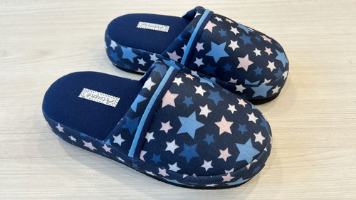 Pantuflas Pantuflon A Tu Pie De Dama Invierno Jersey Estamp