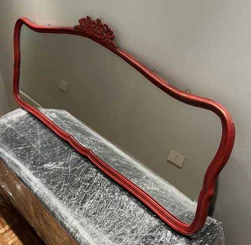 comprar Espejo Antiguo Biselado Restaurado Y Modernizado