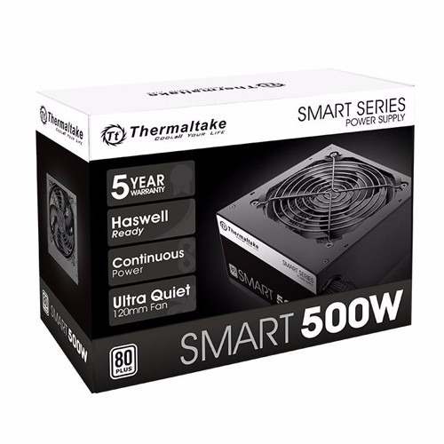 Fonte Thermaltake Smart 500w Reais 80 Plus - Nota Fiscal