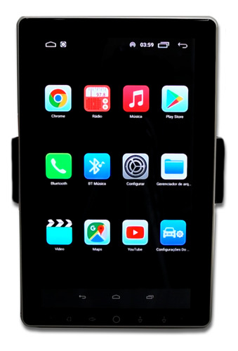 Multimidia Android Gps Carcplay Compativel Com Tv 32 Gb Amz