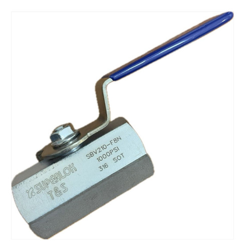 Válvula De Bola De Acero Inox T316 Rosc Npth 1/2 1000psi