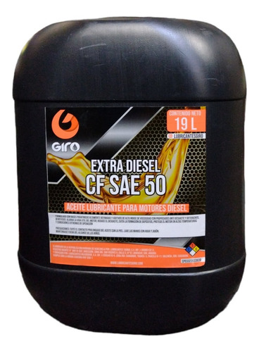 Aceite Motor Diesel 50 Paila Bidon