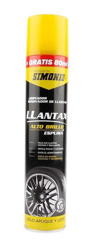 Limpiador Renovador De Llantas En Aerosol Simoniz Sim-4077 4