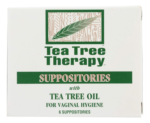 Terapia De Árbol De Té Suppositorio 6 Recuento (paquete De