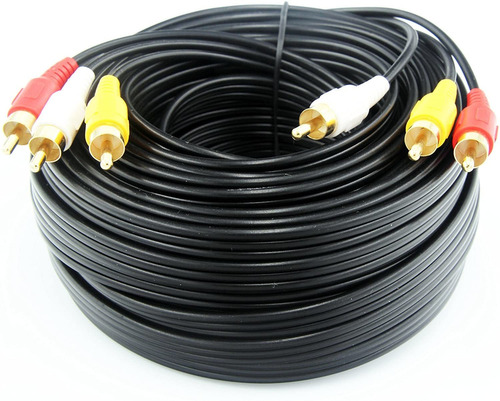 Cable De Audio Y Video, Cable Compuesto De 50 Pies Rca A ...