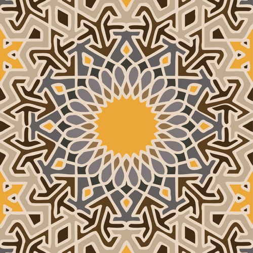 Kit Imprimible Vectores Arabesco Arte Islamico