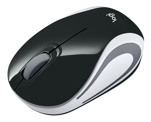 Mouse Sem Fio M187 Logitech Ultra Portátil Preto 1000 Dpi