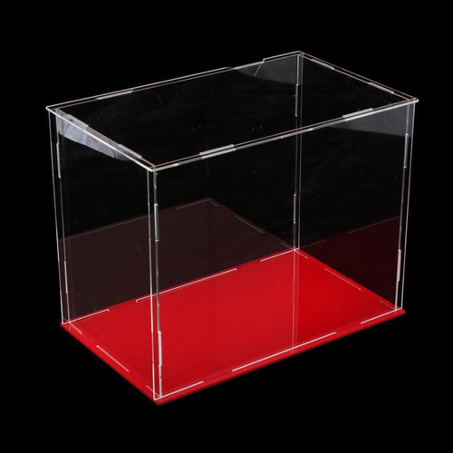 Caja De Presentación A Prueba De Polvo Para Juguetes De Bloq