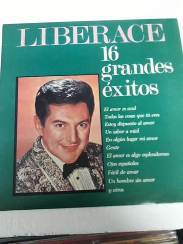 Liberace - 16 Grandes Éxitos - Lp Vinilo / Kktus