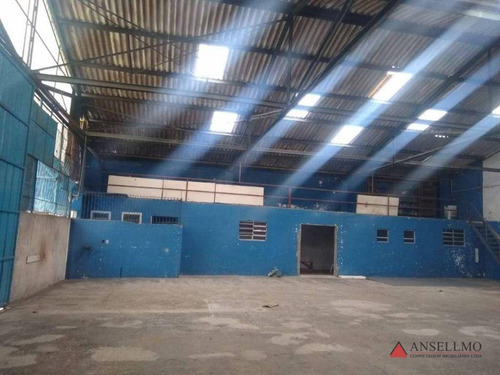 Imagem 9 de 12 de Galpão Para Alugar, 610 M² Por R$ 8.900,00/mês - Campestre - Santo André/sp - Ga0424