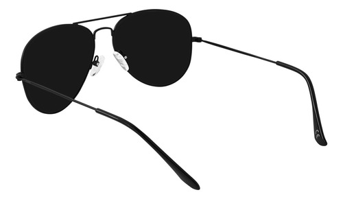 Lentes de Sol Polarizados Rivacc Protección Uv400 Houston Negro