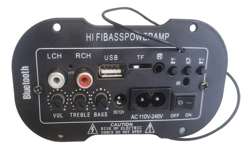Hi-fi Bass Power Subwoofer Placa Amp Mini Amplificador De