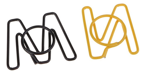 26 Piezas De Metal Color Clips De Papel D Papelería Para