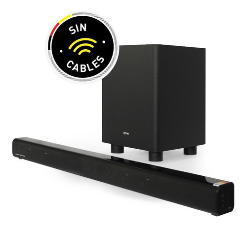 Imagen 1 de 6 de Barra De Sonido Bluetooth Dunn Inalámbrico Optico Smart Tv