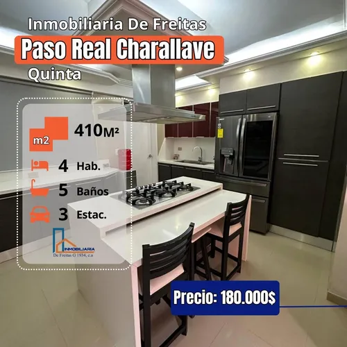 Quinta En Paso Real, Charallave.