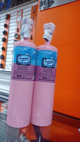 Lata De Gas R410a De 800gr Con Válvula - Recargable