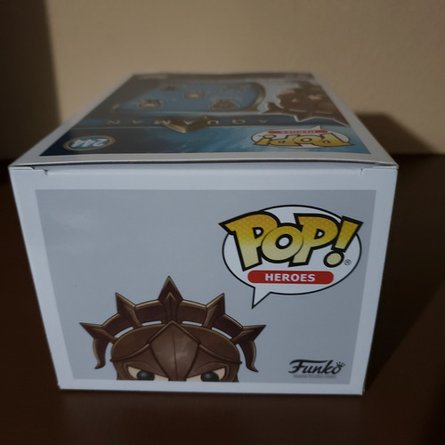 Funko Pop! Heroes Aquaman Arthur Curry As Gladiator #244 (Usado)