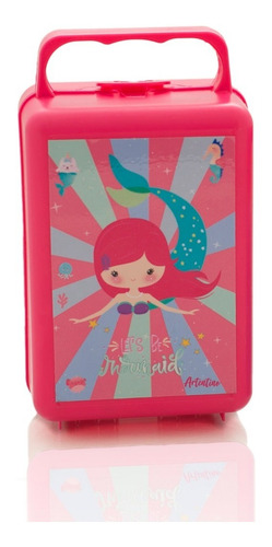 Imagen 4 de 8 de Pack 6 Valijas Luncheras Niños Escolar Infantil Nene Nena