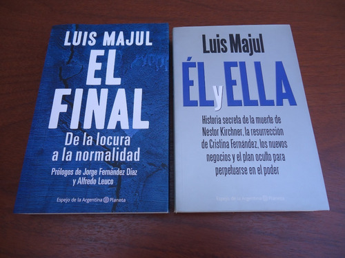 Luis Majul X2 - Él Y Ella/el Final - Editorial Planeta