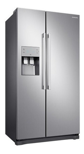Refrigerador Samsung Side By Side Rs50n3503s8/pe Sbs Silver
