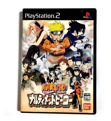 Jogo Ps2 Japonês - Naruto: Ultimate Ninja - Cib - Original