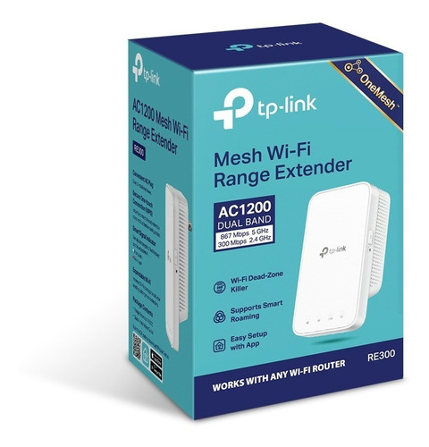 Repetidor De Wifi Tp-link Re300 Mesh Ac1200 Dual Band *itech