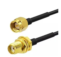 Comprar 5 Pigtail Sma Hembra Chasis - Sma Macho 15cm - Bajo Ruido Iu
