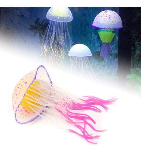 Tanque De Medusas Artificiales De Silicona Para Simulación D