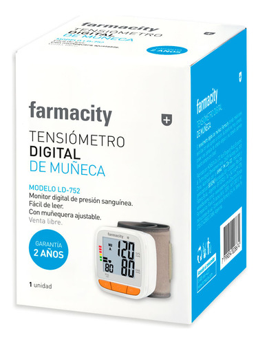 Tensiómetro Digital De Muñeca Farmacity