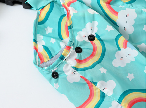 .s Tr Peto Lluvia Unisex For Nios A Prueba Viento E Imperm