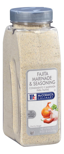 Mccormick Culinary Fajita Marinade & Seasoning, 30 Oz - One