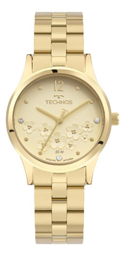 Relógio Technos Feminino Ref: 2036mtd/1d Fashion Dourado