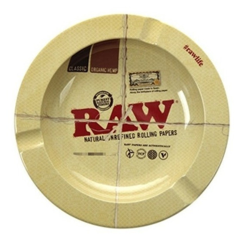 Raw Cenicero Metal - Silver Grow Shop