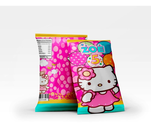 Sorpresitas Bolsas Chips Bags *20 Unid- Hello Kitty
