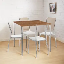 Comprar Juego De Comedor Mesa Con 4 Sillas Cocina Comedor