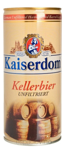 Cerveza Kaiserdom Kellerbier Cerveza Lata 1000 Ml