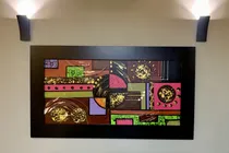 Comprar Cuadros  Modernos Abstractos En Alto Relieve