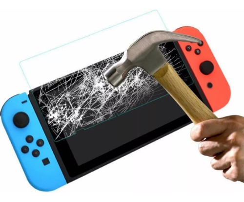 Película Proteção Nano Vidro 3d 9h Para Tela Nintendo Switch