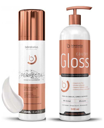 Kit Perfecta Biofinitive 250ml E Cauter Gloss Borabella