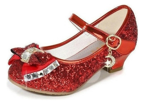 2023 Zapatos De Niña Sandalias Princesa Zapatillas Cristal