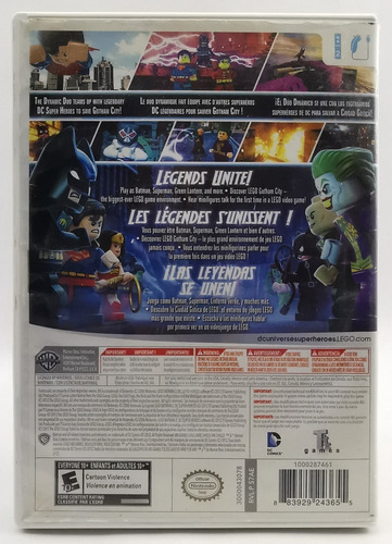 Lego Batman 2 Dc Super Heroes Wii Nintendo * R G Gallery (Usado)