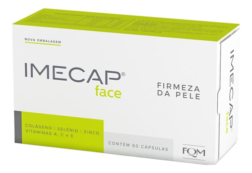 Suplemento rejuvenescedor Imecap FQM caixa con 60 cápsulas